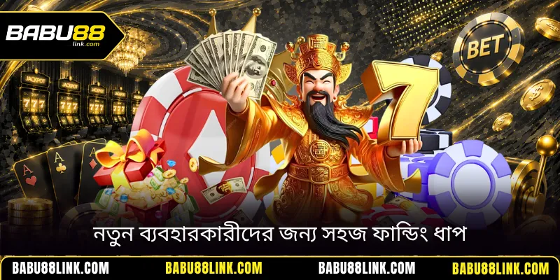নতুন ব্যবহারকারীদের জন্য সহজ ফান্ডিং ধাপ
