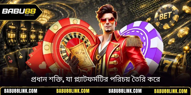 প্রধান শক্তি, যা প্ল্যাটফর্মটির পরিচয় তৈরি করে